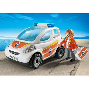 Playmobil Γιατρός Και Όχημα Πρώτων Βοηθειών 5543 4008789055439