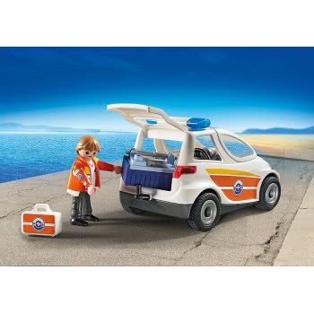 Playmobil Γιατρός Και Όχημα Πρώτων Βοηθειών 5543 4008789055439