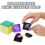 Mattel Minecraft Mini Mining Set, Elementals 11, Attacking Shulker Mini Figure With Moldable Sand For Added Creativity, Environm