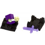Mattel Minecraft Mini Mining Set, Elementals 11, Attacking Shulker Mini Figure With Moldable Sand GVL37 / GVL49 887961929362