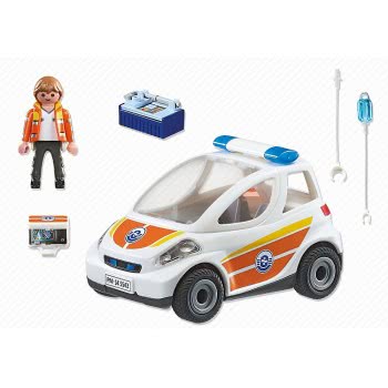 Playmobil Γιατρός Και Όχημα Πρώτων Βοηθειών 5543 4008789055439