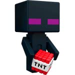 Mattel Minecraft Mini Mining Set, Elementals  9, Enderman With TNT Mini Figure With Moldable Sand for Added Creativity, Environm
