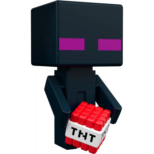 Mattel Minecraft Mini Mining Set, Elementals  9, Enderman With TNT Mini Figure With Moldable Sand GVL37 / GVL47 887961929355
