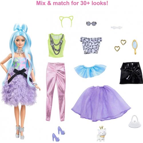 Mattel Barbie Extra Deluxe Doll with Accessories GYJ69 887961973280
