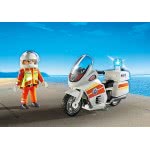 Playmobil Γιατρός Και Μοτοσυκλέτα Πρώτων Βοηθειών 5544 4008789055446