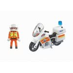 Playmobil Γιατρός Και Μοτοσυκλέτα Πρώτων Βοηθειών 5544 4008789055446
