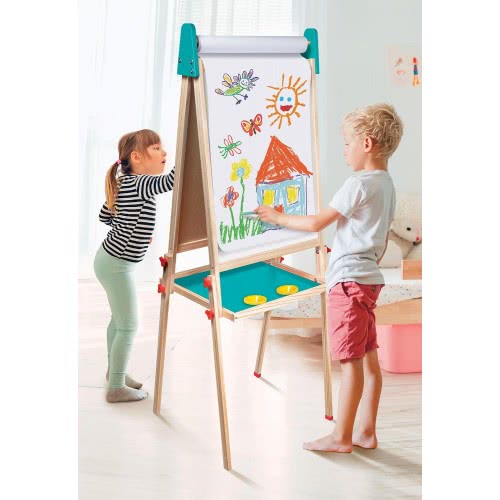 As company Magnet Box Wooden Magnetic Floor Board Mega Easel Deluxe 4 In 1 For Ages 3+ 1029-64055 5203068640552