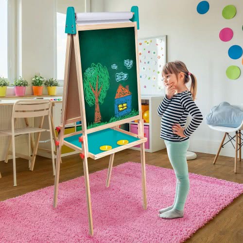 As company Magnet Box Wooden Magnetic Floor Board Mega Easel Deluxe 4 In 1 For Ages 3+ 1029-64055 5203068640552