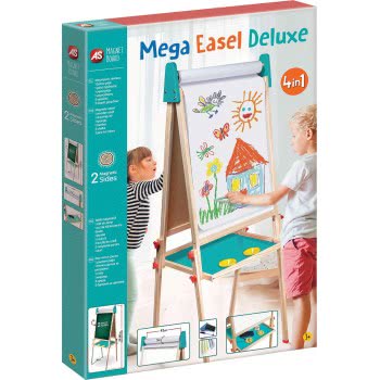 As company Magnet Box Wooden Magnetic Floor Board Mega Easel Deluxe 4 In 1 For Ages 3+ 1029-64055 5203068640552