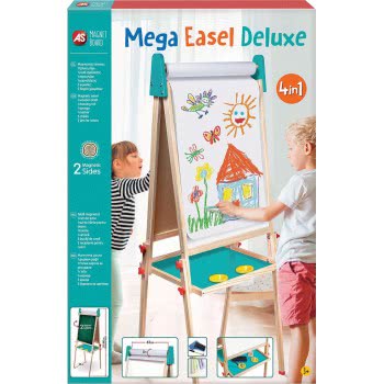 As company Magnet Box Wooden Magnetic Floor Board Mega Easel Deluxe 4 In 1 For Ages 3+ 1029-64055 5203068640552