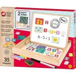 As company Magnet Box Wooden Magnetic Tabletop Double - Sided With 35 Educational Magnets For Ages 3+ 1029-64054 5203068640545