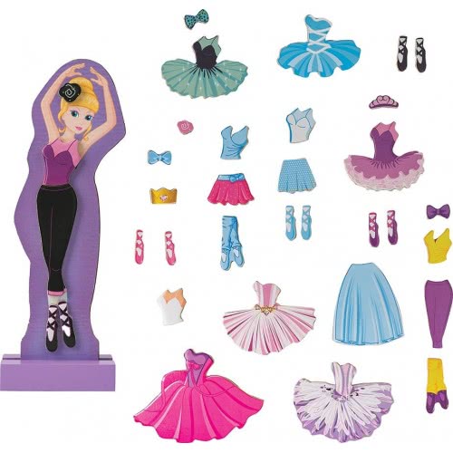 As company Magnet Box Sweet Ballerina Dress-Up 35 Educational Wooden Magnets For Ages 3+ 1029-64052 5203068640521