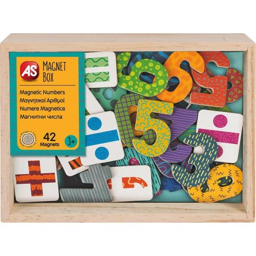 As company Magnet Box Αριθμοί Και Μαθηματικά Σύμβολα 42 Εκπαιδευτικοί Ξύλινοι Μαγνήτες Για 3+ Χρονών 1029-64051 5203068640514