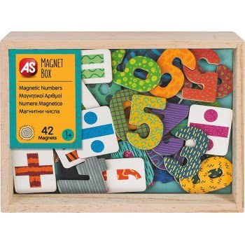As company Magnet Box Αριθμοί Και Μαθηματικά Σύμβολα 42 Εκπαιδευτικοί Ξύλινοι Μαγνήτες Για 3+ Χρονών 1029-64051 5203068640514