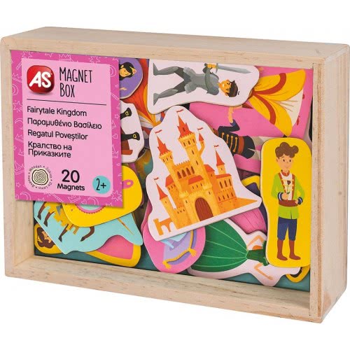 As company Magnet Box Παραμυθένιο Βασίλειο 20 Εκπαιδευτικοί Ξύλινοι Μαγνήτες Για 2+ Χρονών 1029-64046 5203068640460