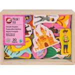 As company Magnet Box Παραμυθένιο Βασίλειο 20 Εκπαιδευτικοί Ξύλινοι Μαγνήτες Για 2+ Χρονών 1029-64046 5203068640460