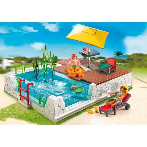 Playmobil Πισίνα Με Εξέδρα 5575 4008789055750