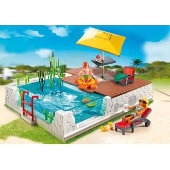 Playmobil Πισίνα Με Εξέδρα 5575 4008789055750