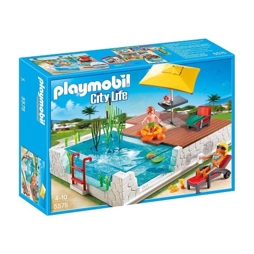 Playmobil Πισίνα Με Εξέδρα 5575 4008789055750