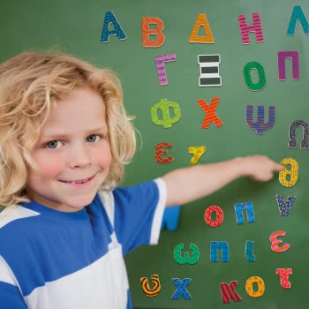 As company Magnet Box Greek Letters 63 Educational Wooden Magnets For Ages 3+ 1029-64048 5203068640484