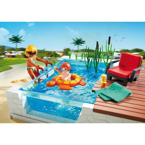 Playmobil Πισίνα Με Εξέδρα 5575 4008789055750