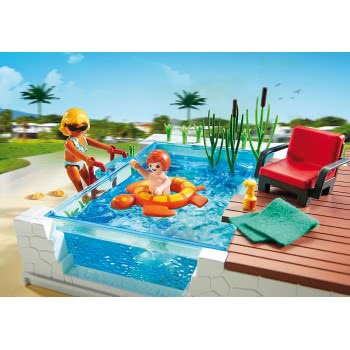 Playmobil Πισίνα Με Εξέδρα 5575 4008789055750