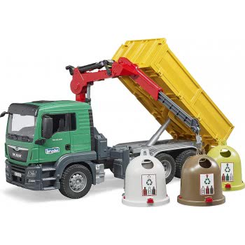 bruder Man Tgs Truck Απορριμματοφορο Man Για Ανακυκλωση 03753 4001702037536
