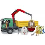 bruder Man Tgs Truck Απορριμματοφορο Man Για Ανακυκλωση 03753 4001702037536