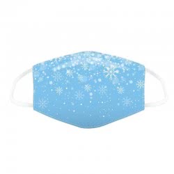 Puckator Christmas Treats Candy Canes Και Gingerbread Men Face Covering - Large XMASK90L 5055071765919