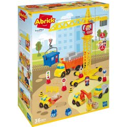 ecoiffier Abrick Publics Works Crane 2999 3280250029991