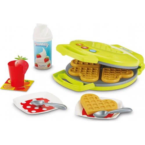 ecoiffier Breakfast Set With Waffle Iron, Colourful 2524 3280250025245