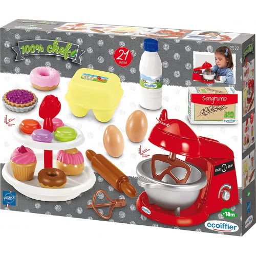 ecoiffier Pastry Shop Κουζινικά Σετ Ζαχαροπλαστικής 21Τμχ 2522 3280250025221