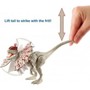 Mattel Jurassic World Fierce Force Dilophosaurus Dinosaur FIG Movable Joints, Shops Children Aged 3 Years And Older , M GWN31 / 