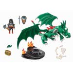 Playmobil Ιππότης Και Πράσινος Δράκος 6003 4008789060037