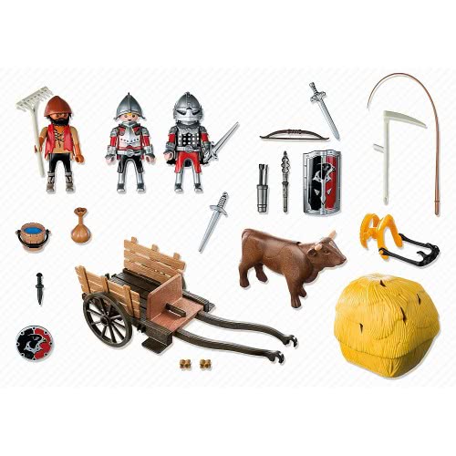 Playmobil Hawk Knight's With Camouflage Wagon 6005 4008789060051