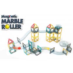 Toys-shop Choice Μαγνήτες Magnetic Marble Roller 74 Κομμάτια JK120785 6990521207856