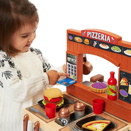 ecoiffier The Pizzeria Σετ Πιτσαρία 33τμχ  1693 3280250016939
