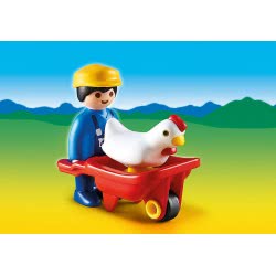 Playmobil Αγρότης Και Κάρο 6793 4008789067937