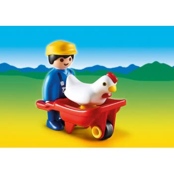 Playmobil Αγρότης Και Κάρο 6793 4008789067937