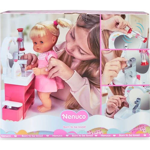 Giochi Preziosi Nenuco Καθαρά Χεράκια Σετ Παιχνιδιού Και Κούκλα Μωρό Με Αξεσουάρ  700016659 8410779094094