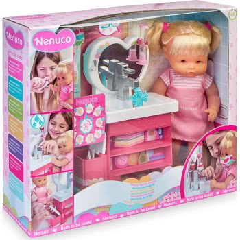 Giochi Preziosi Nenuco Καθαρά Χεράκια Σετ Παιχνιδιού Και Κούκλα Μωρό Με Αξεσουάρ  700016659 8410779094094