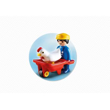 Playmobil Αγρότης Και Κάρο 6793 4008789067937