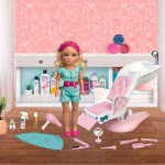 Giochi Preziosi Nancy Μια Μέρα στο Κομμωτήριο Κούκλα Nancy 43 εκ. και Λουτήρας με νερό και αξεσουάρ  700016704 8410779094445