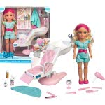 Giochi Preziosi Nancy Μια Μέρα στο Κομμωτήριο Κούκλα Nancy 43 εκ. και Λουτήρας με νερό και αξεσουάρ  700016704 8410779094445