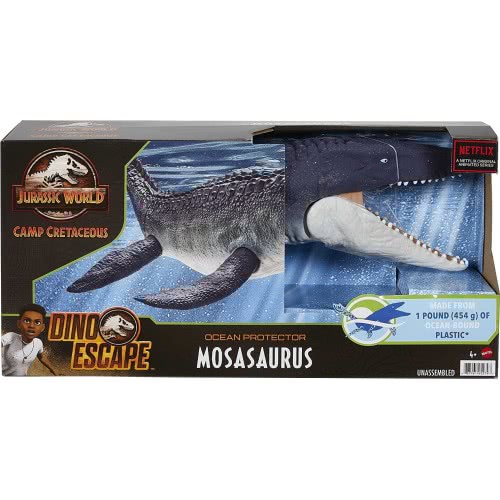 Mattel Jurassic World Camp Cretaceous Ocean Protector Mosasaurus GXC09 887961952797