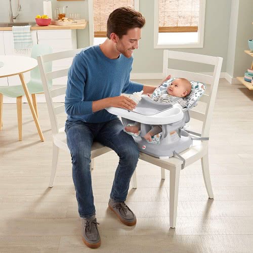 Mattel Καρέκλα Φαγητού - Σχέδιο Μωσαϊκό GWD47 887961938425