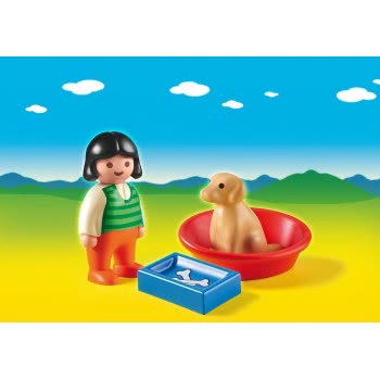 Playmobil Κορίτσι Με Σκυλάκι 6796 4008789067968