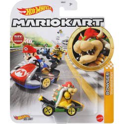 Mattel Hot Wheels Αυτοκινητακια Mario Kart Bowser In Standard Kart GBG25 / GRN20 887961908411