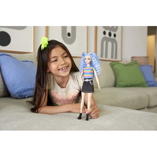 Mattel Barbie Fashionistas No170 Με Γαλάζια Μαλλιά FBR37 / GRB61 887961900286