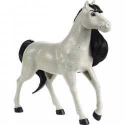Mattel Indomitable Spirit Herd Horses Approx . 8 -In / 20,32, Shakes His Head , Long Mane The Stop And Beautiful Col GXD96 / GXF